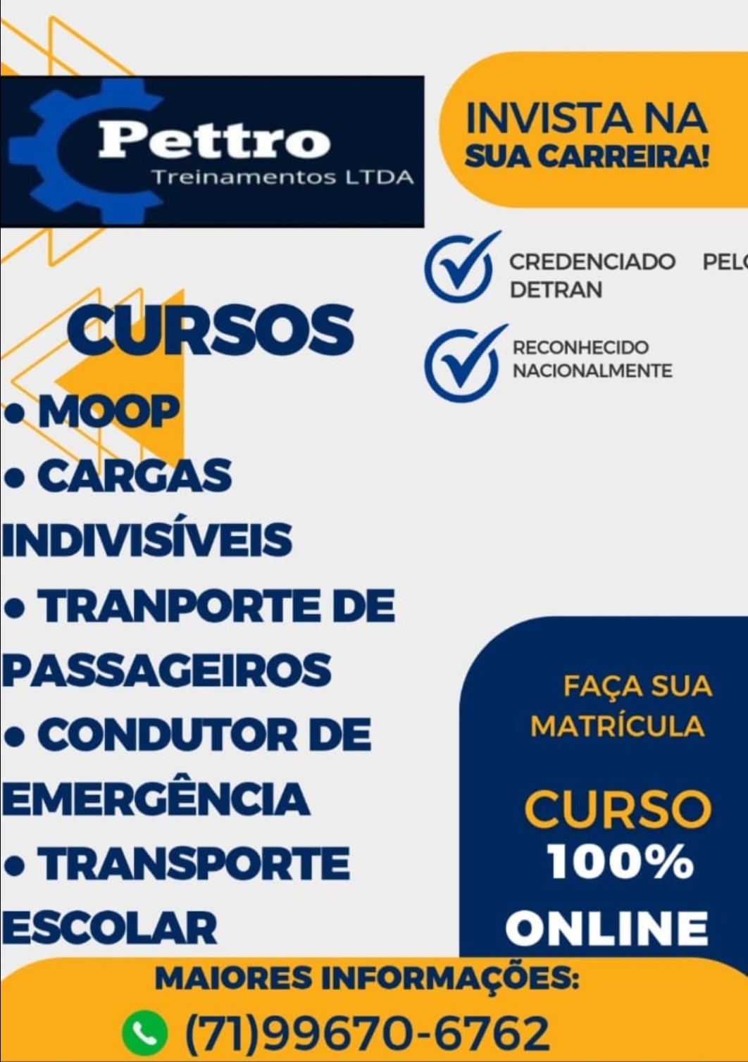 MOOP – Cargas indivisível e outros.